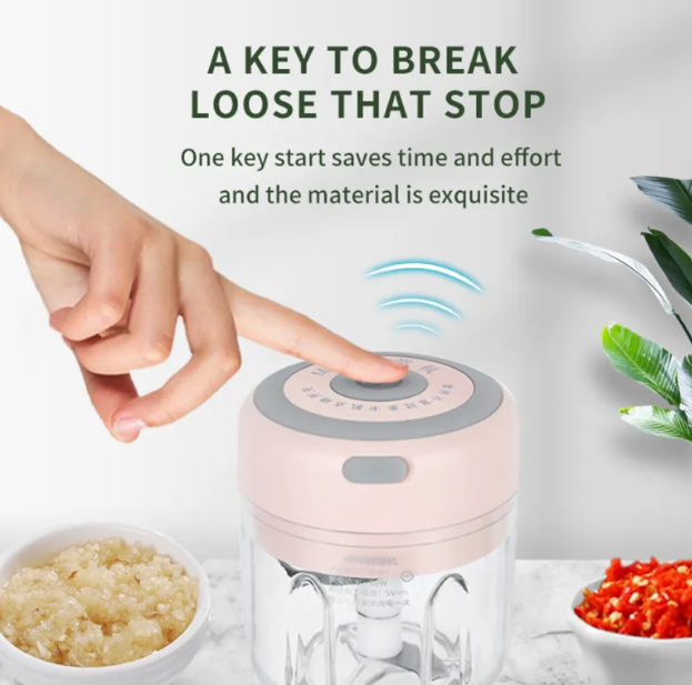 Portable Electric Garlic Processor
