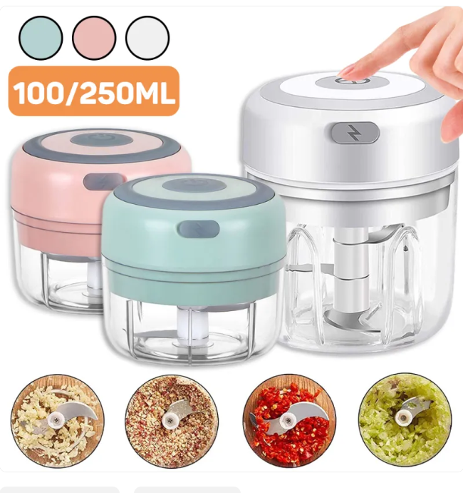 Portable Electric Garlic Processor