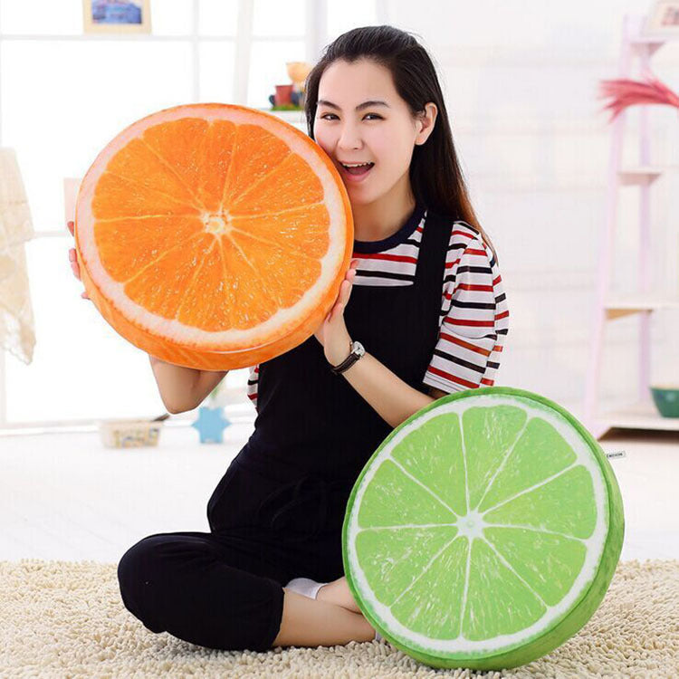 Adorable Fruit-Shaped Soft Pillow