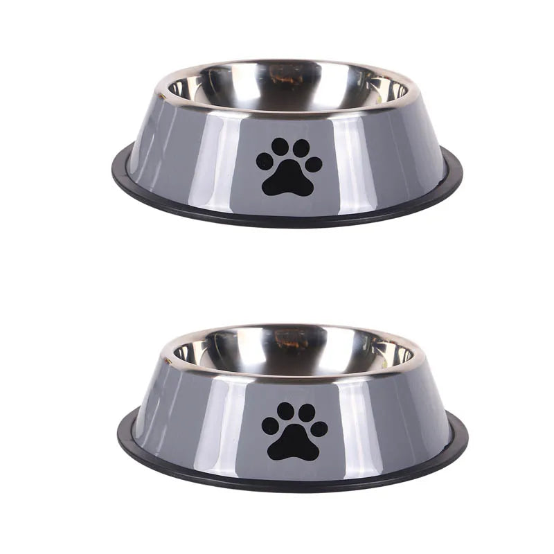 Stainless Steel Pet Bowl - Large Capacity