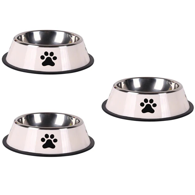 Stainless Steel Pet Bowl - Large Capacity