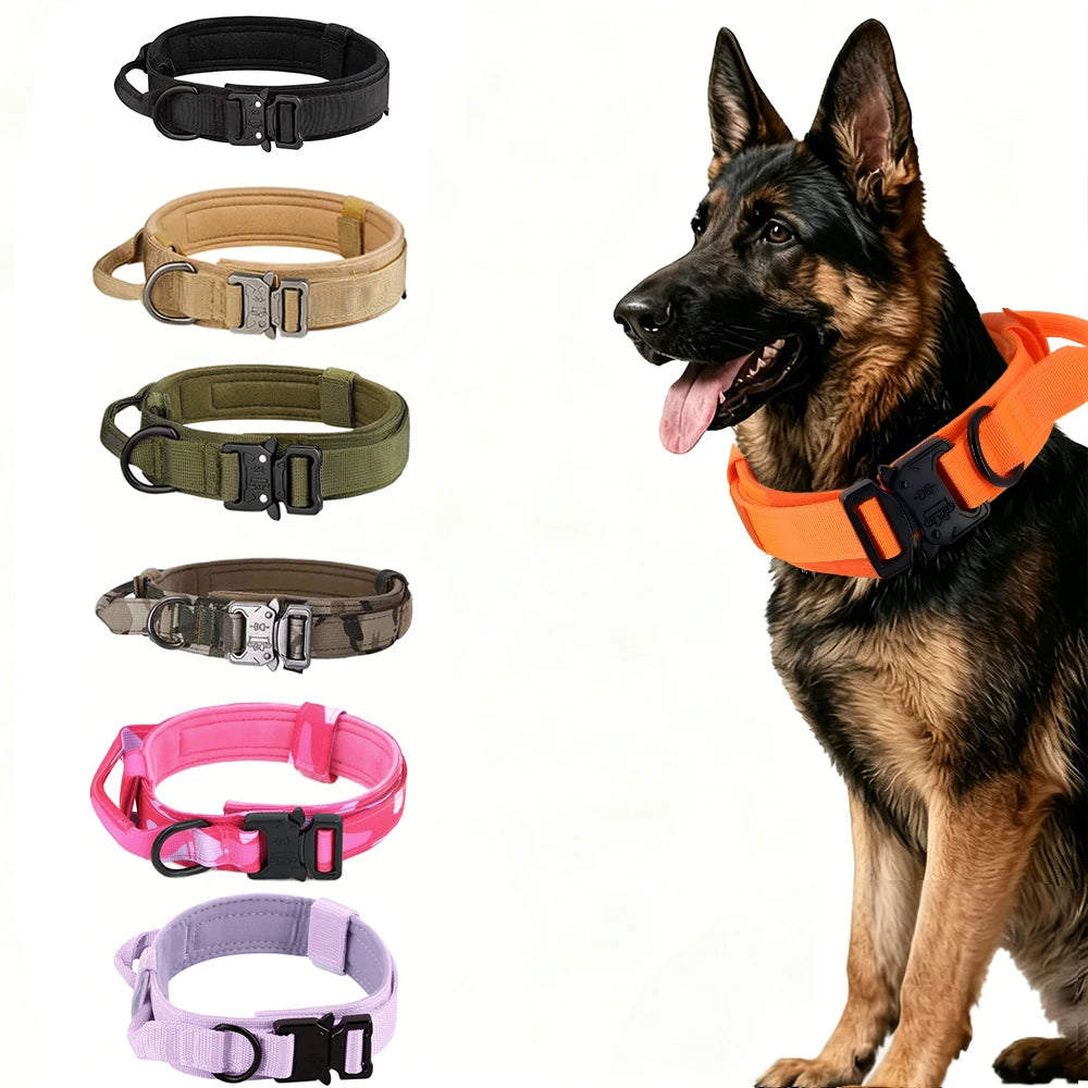 Tactical Dog Collar with Handle