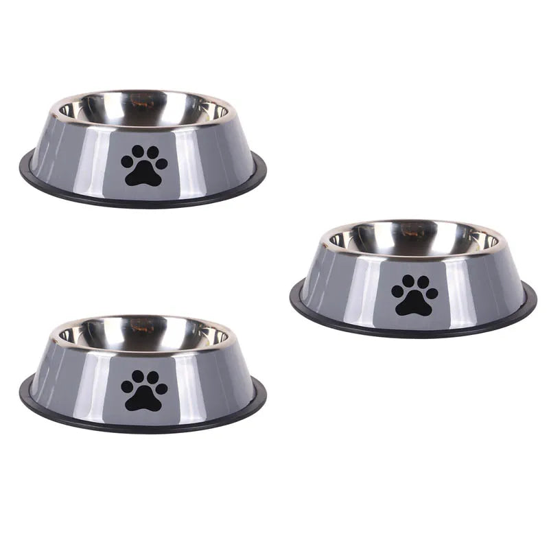 Stainless Steel Pet Bowl - Large Capacity