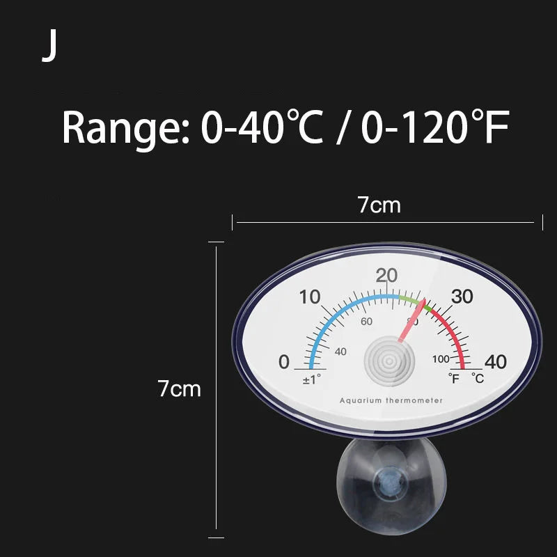 Aquarium Thermometer Glass Submersible