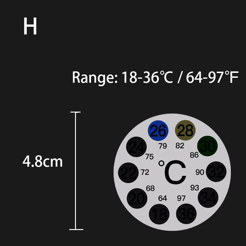 Aquarium Thermometer Glass Submersible