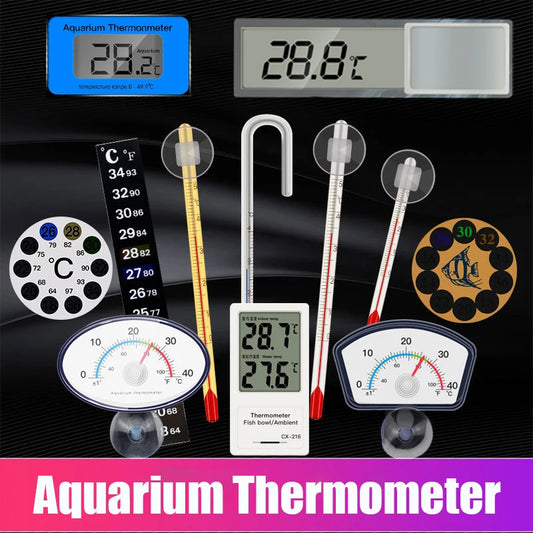 Aquarium Thermometer Glass Submersible