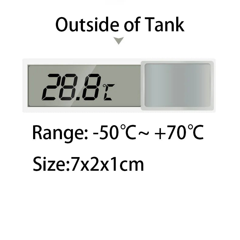Aquarium Thermometer Glass Submersible