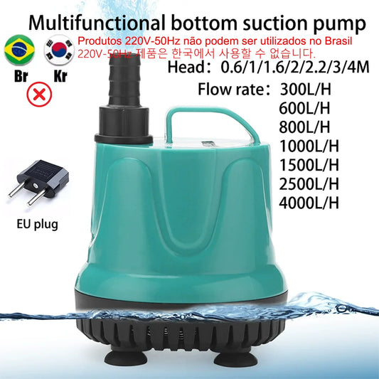 5-90W Submersible Aquarium Pump