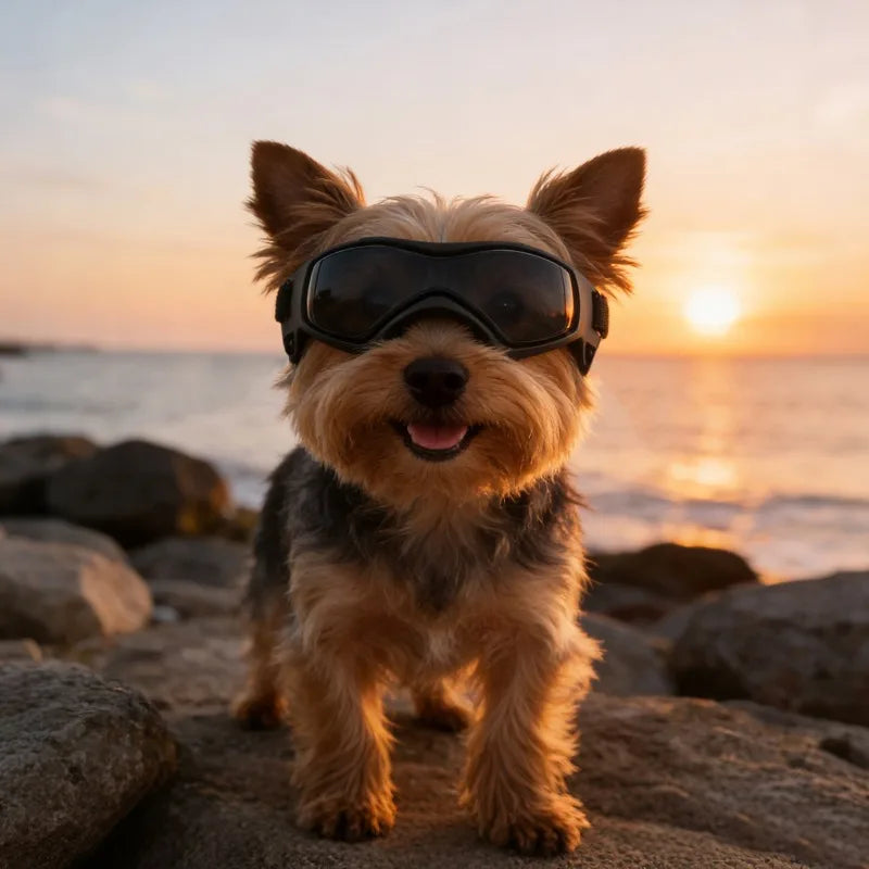DKSTINYE UV Protective Dog Sunglasses for Small Pets by High Life Style Gadgets