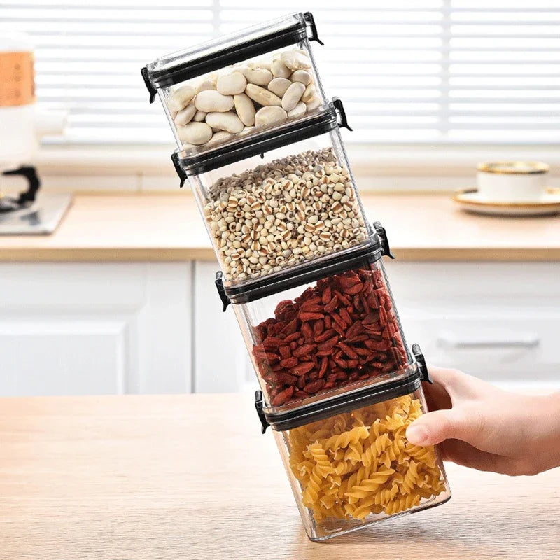 Sealed Jars Kitchen Organizer Set