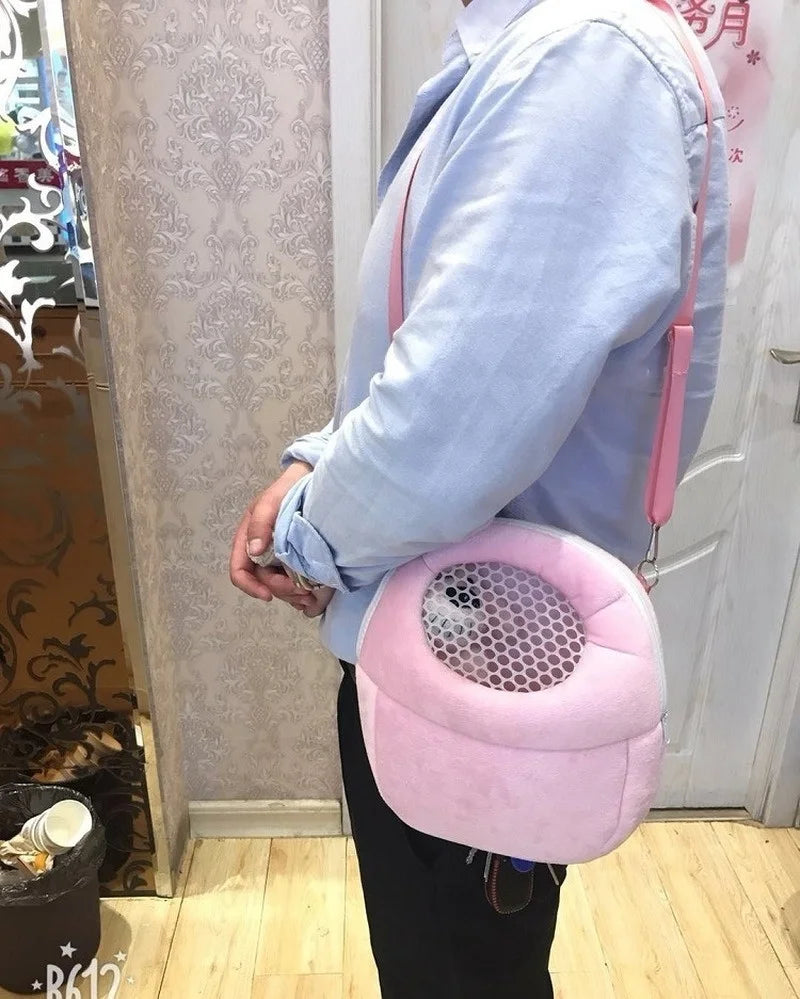 Small Pet Carrier Bag for Hamster, Rabbit, Guinea Pig
