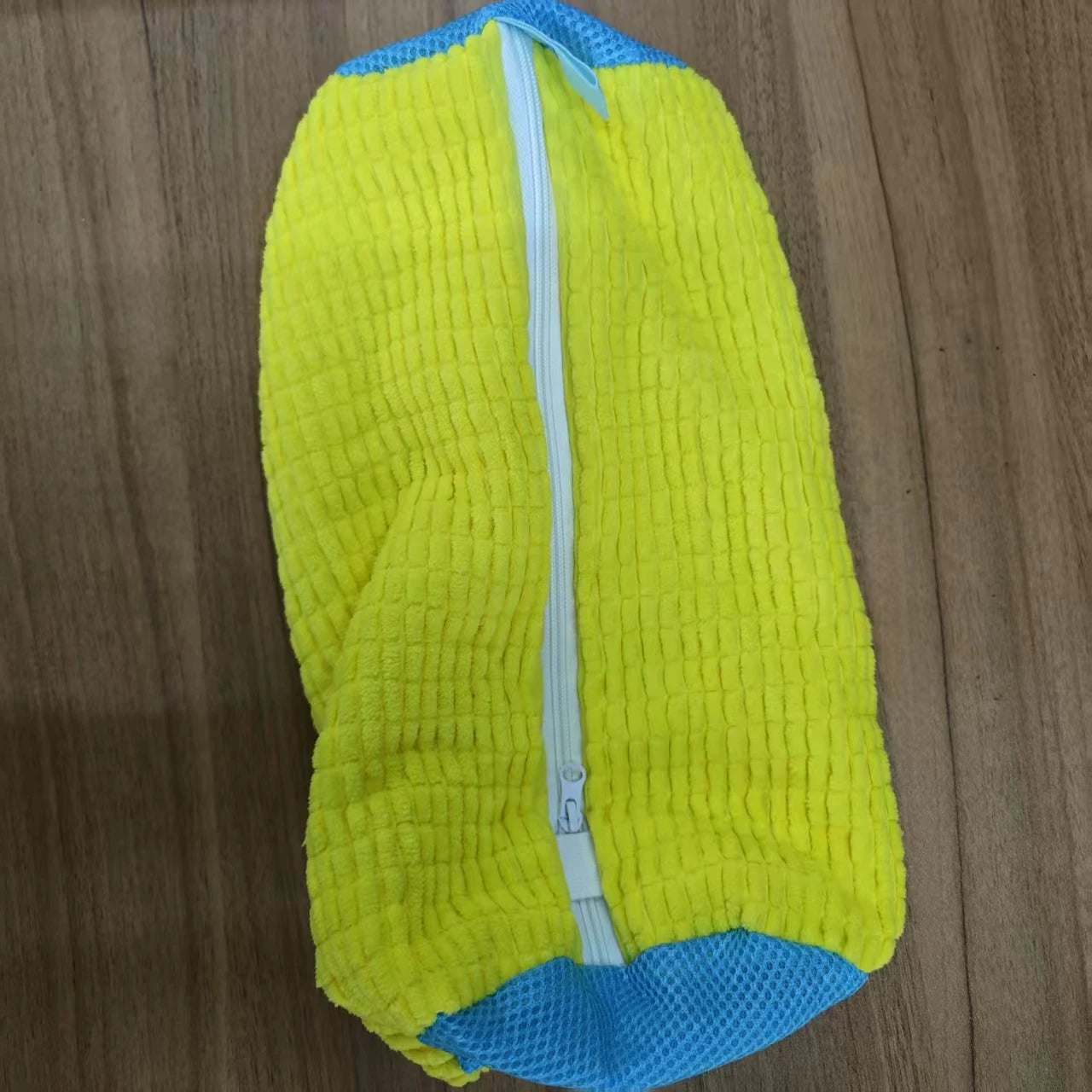 Durable Shoe Washing Bag - Yellow/Blue