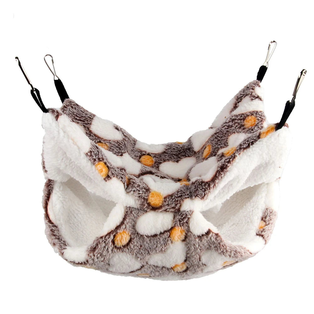 Winter Double-Layer Hammock for Hamster