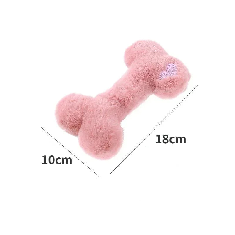 Dog Bone Plush Toy for Pets