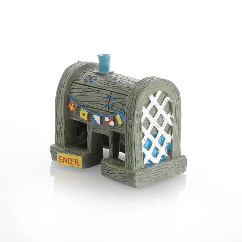 Resin Pineapple Fish Tank Decoration