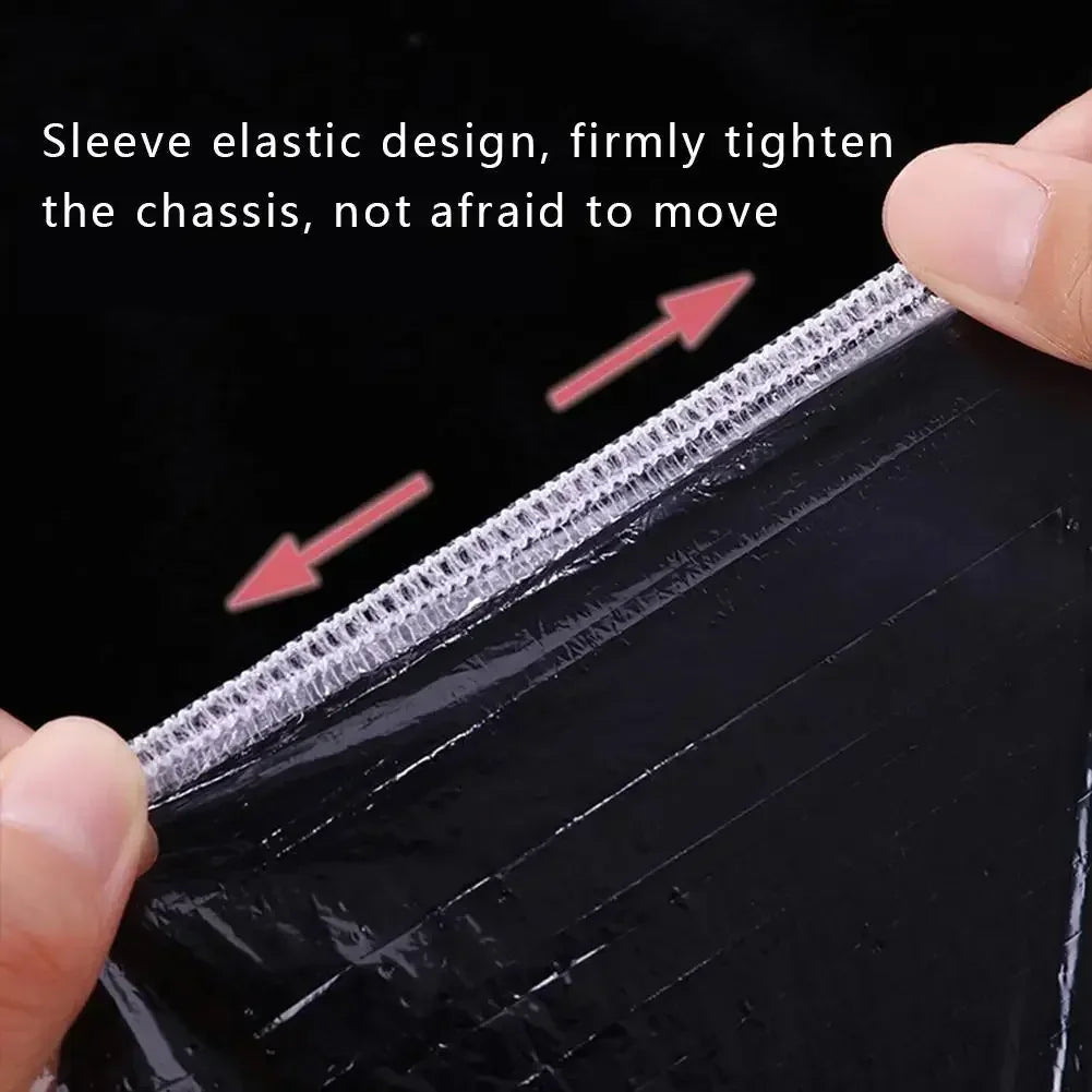 10pcs Pet Tray Disposable PE Films