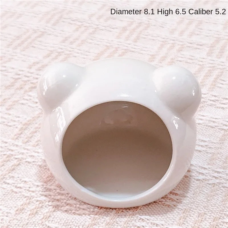 Ceramic Hamster Cooling Nest