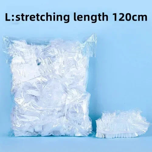 10pcs Pet Tray Disposable PE Films