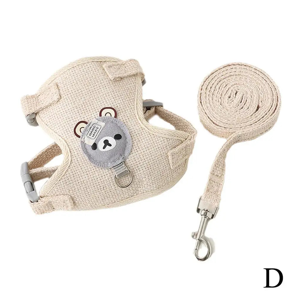 KITPIPI Small Pet Vest Harness & Leash Set by High Life Style Gadgets