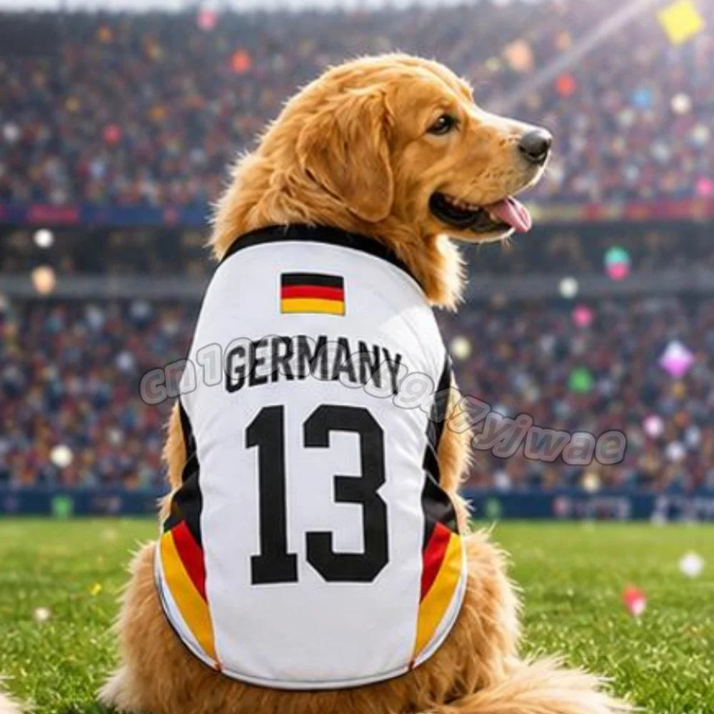 Summer Dog Basketball T-Shirt