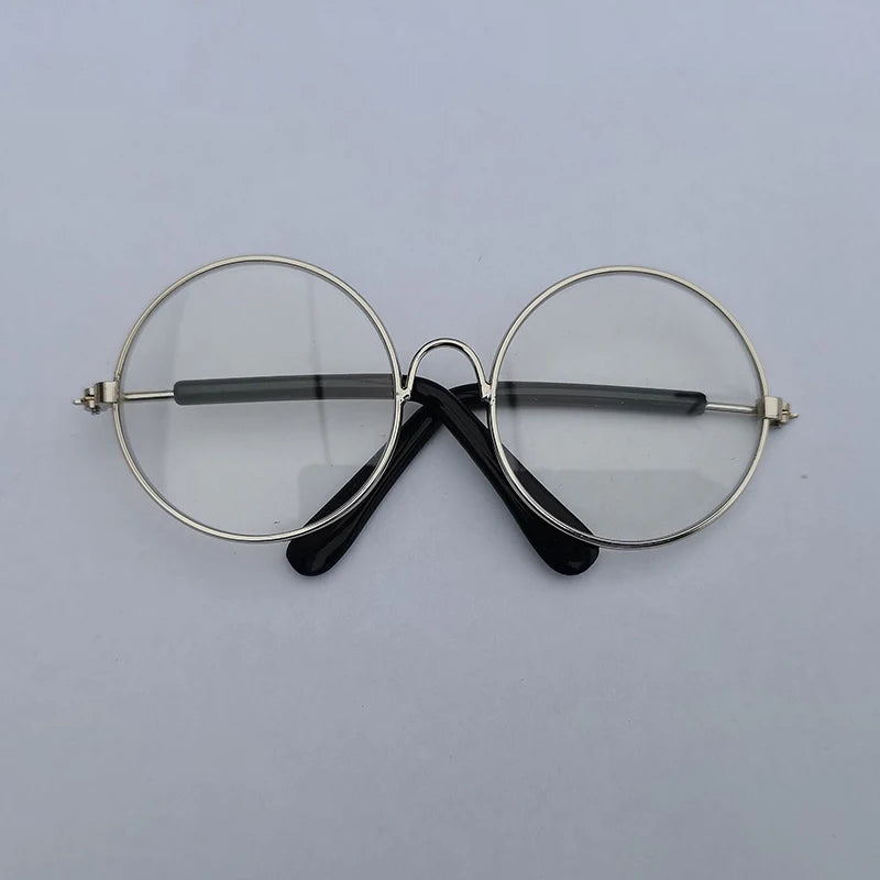 VZZ Vintage Round Cat Sunglasses for Small Pets