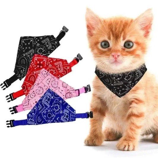 Cat Collar Necktie Scarf Bandana