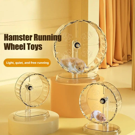 Hamster Running Wheel Transparent Silent