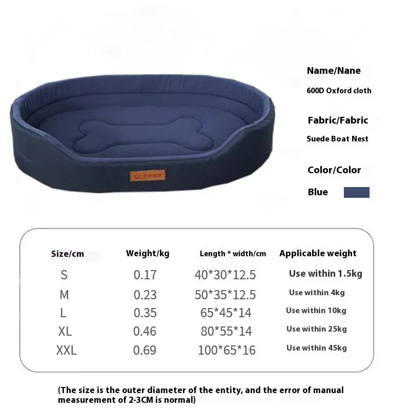 ABQP Large Dog Bed Waterproof Washable Pet Sofa