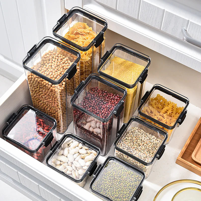 Sealed Jars Kitchen Organizer Set