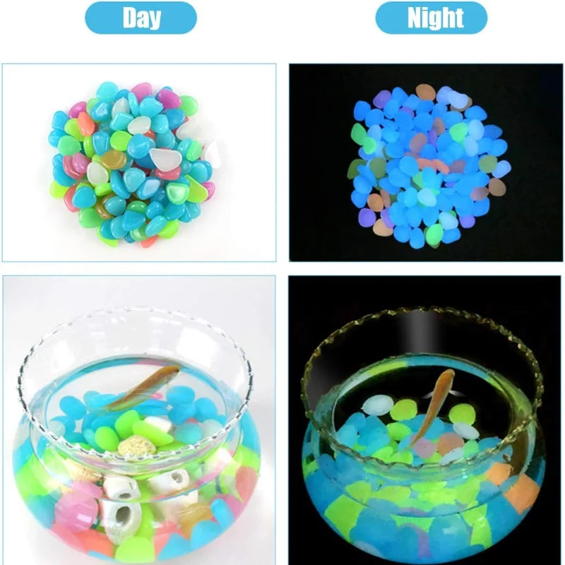 Glow in the Dark Pebbles 1cm