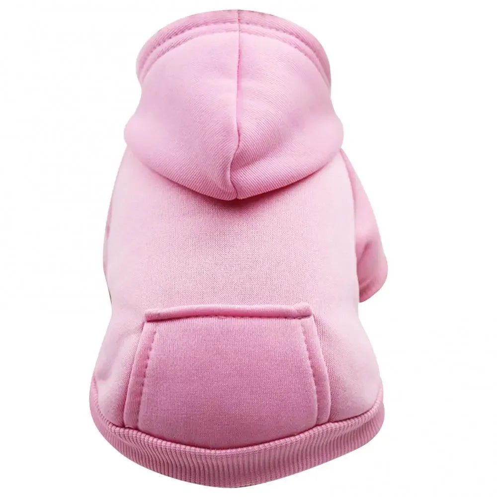 Winter Dog Hoodie Sweatshirt Jacket