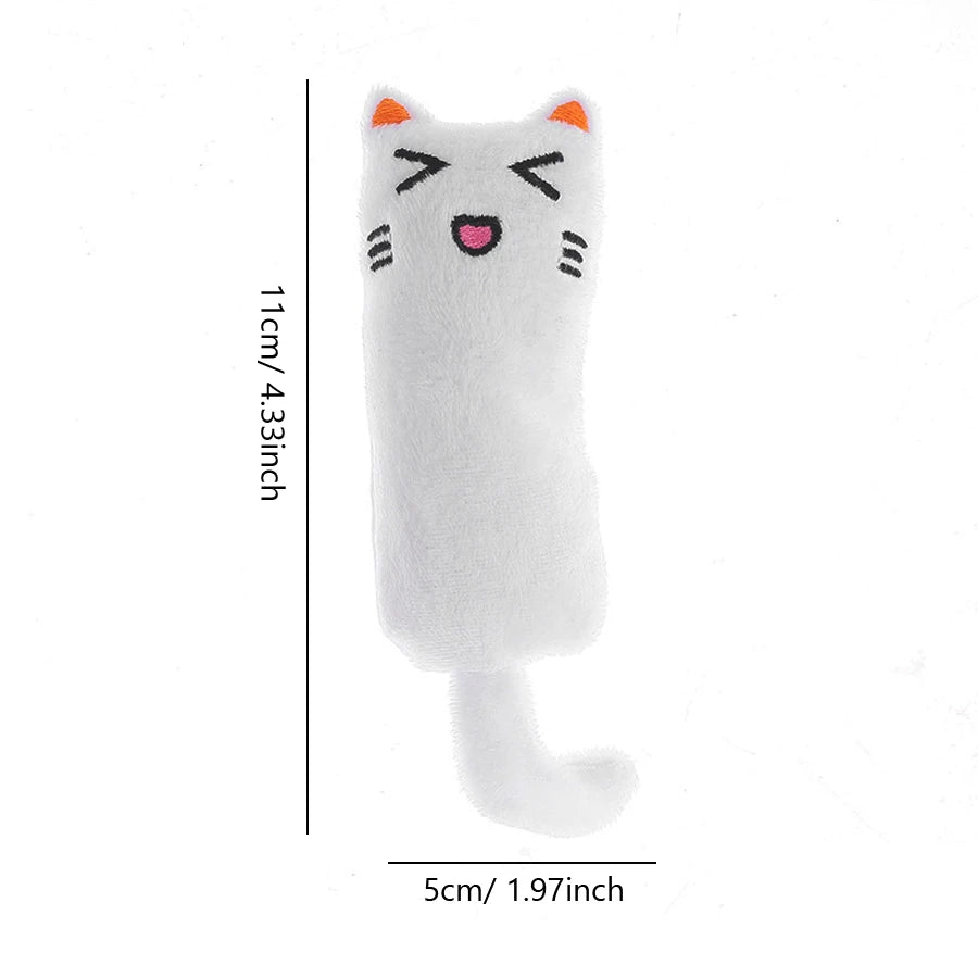 Interactive Cat Toy Plush Catnip Squeaky