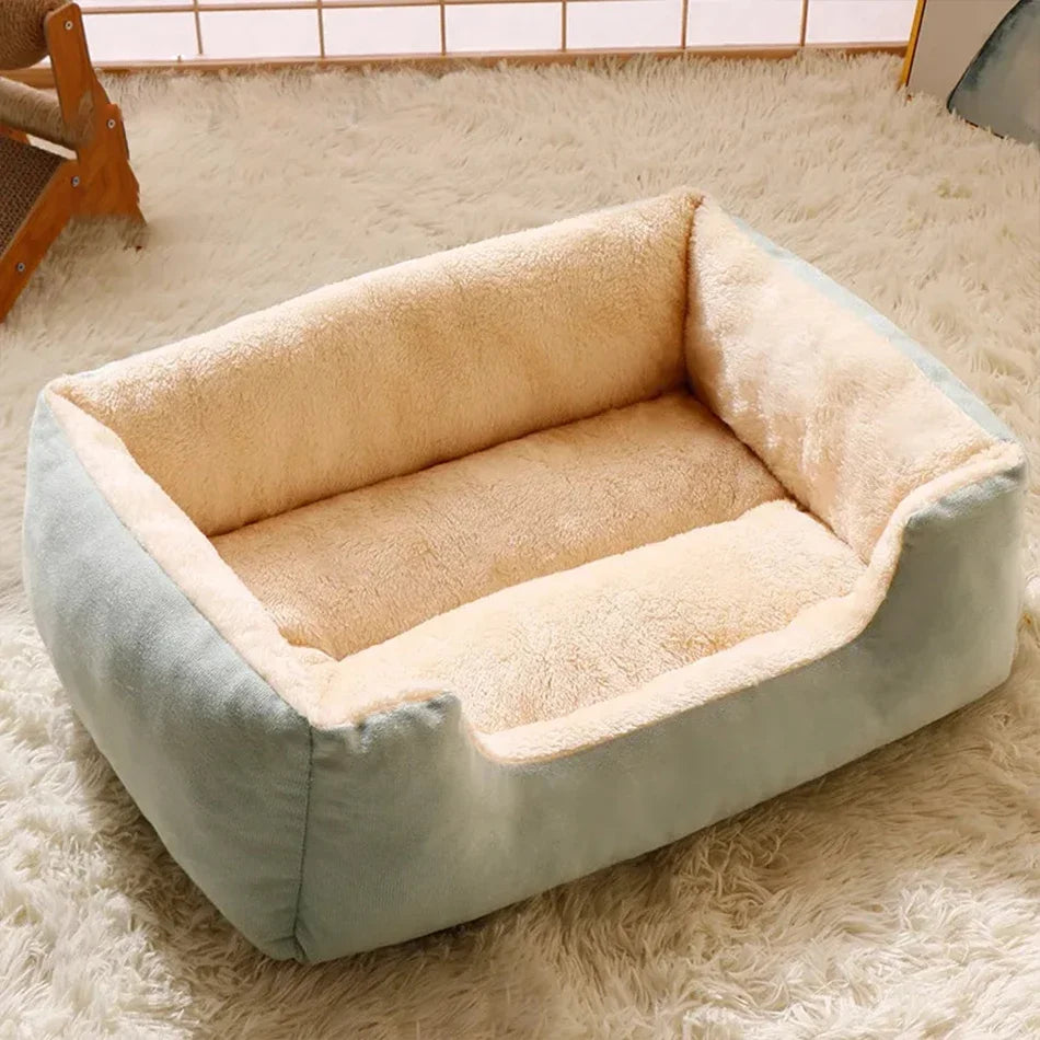 Plush Cat Bed – Cozy Pet House