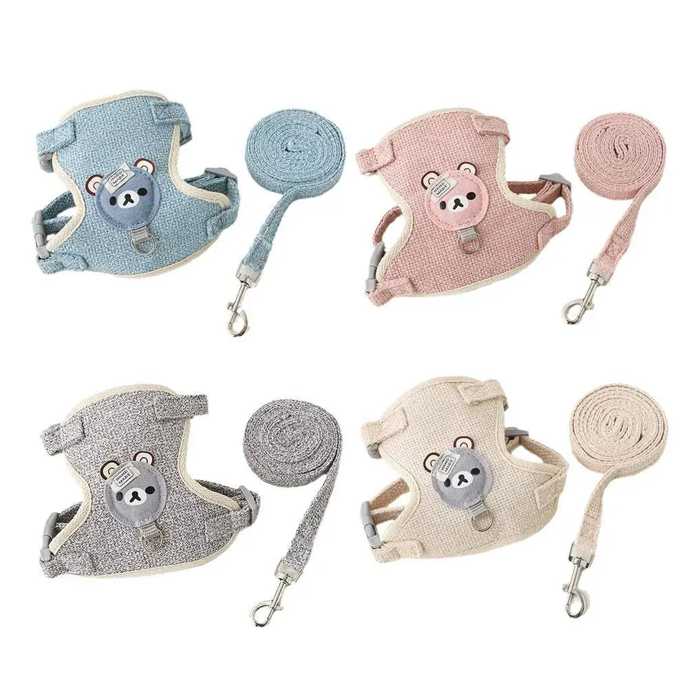 KITPIPI Small Pet Vest Harness & Leash Set by High Life Style Gadgets
