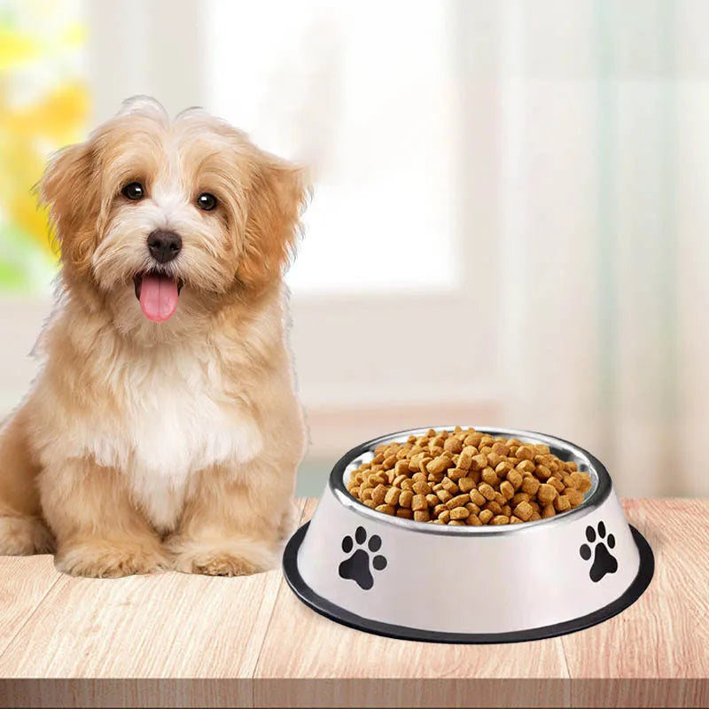 Stainless Steel Pet Bowl - Large Capacity