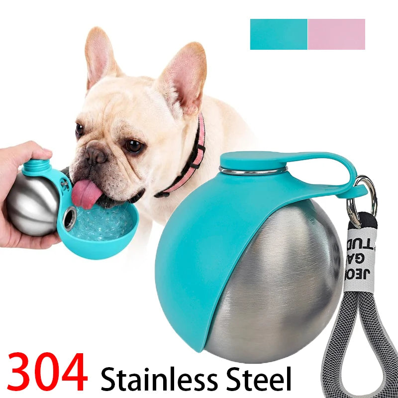 285ml Stainless Steel Dog Water Bottle