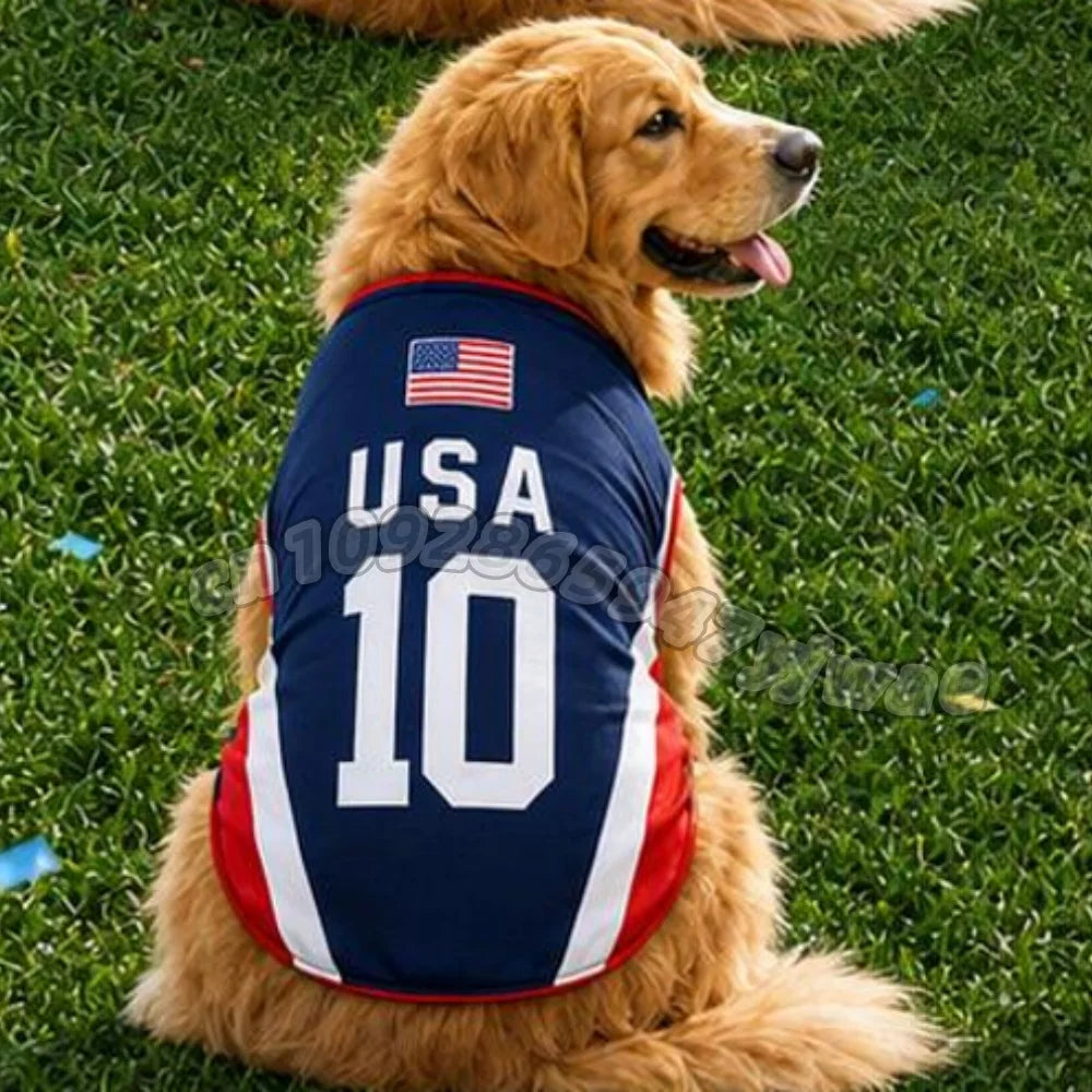 Summer Dog Basketball T-Shirt