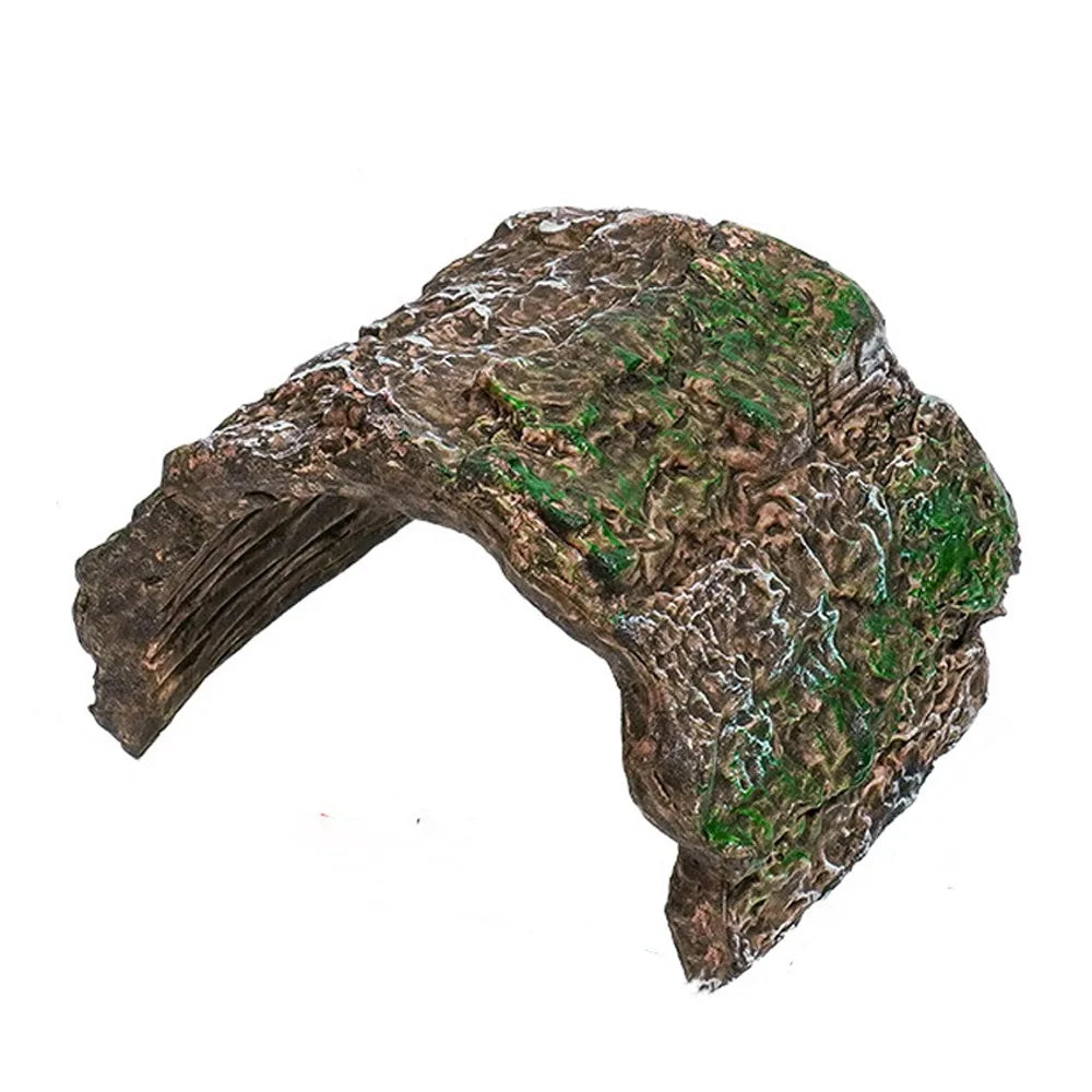 Reptile Hideout Cave PVC Tree Hole Shelter
