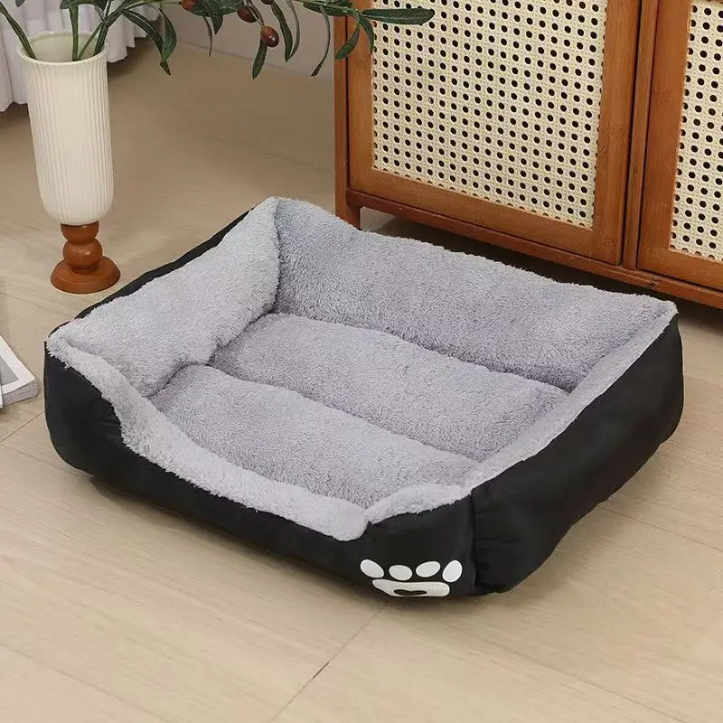 LAPLADOG Cute Paw-Print Dog Bed Sleeping Bag by High Life Style Gadgets