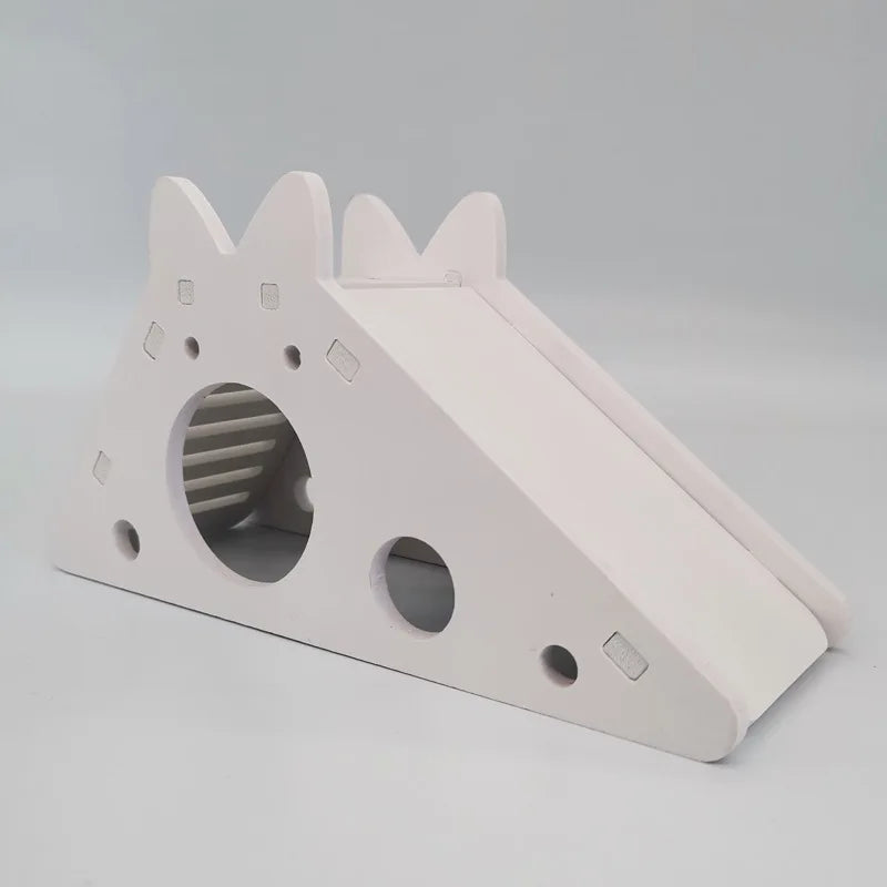 Wooden Hamster Slide Toy House