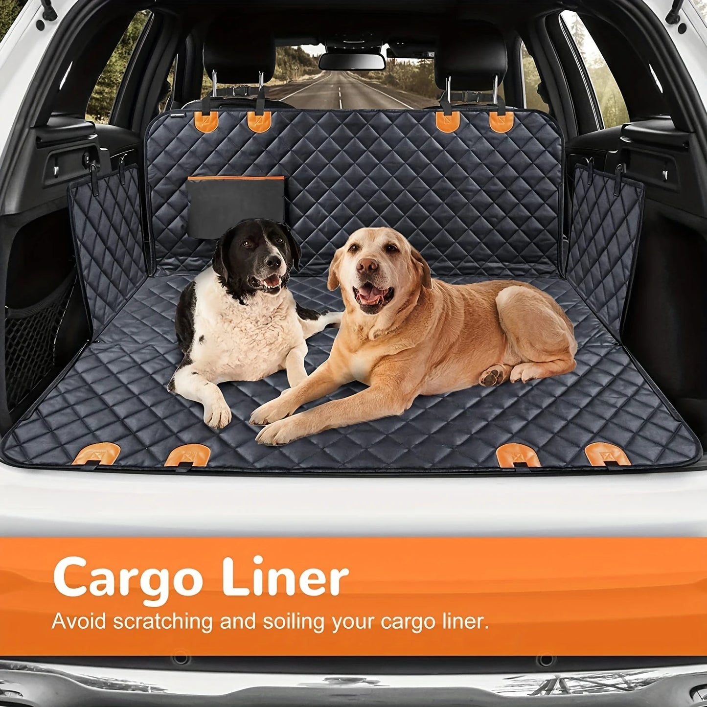 Dog Car Seat Cover Hammock 600D