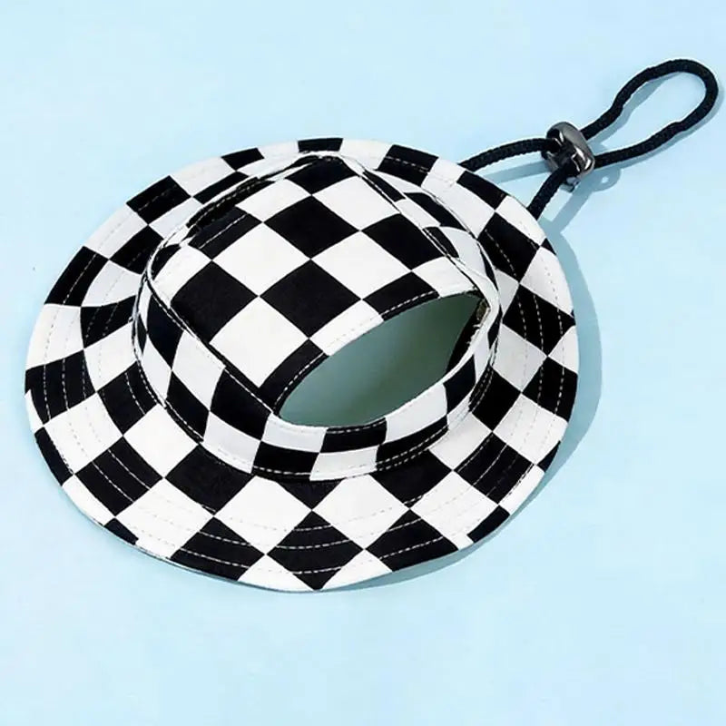 Cat Sun Hat with Ear Holes