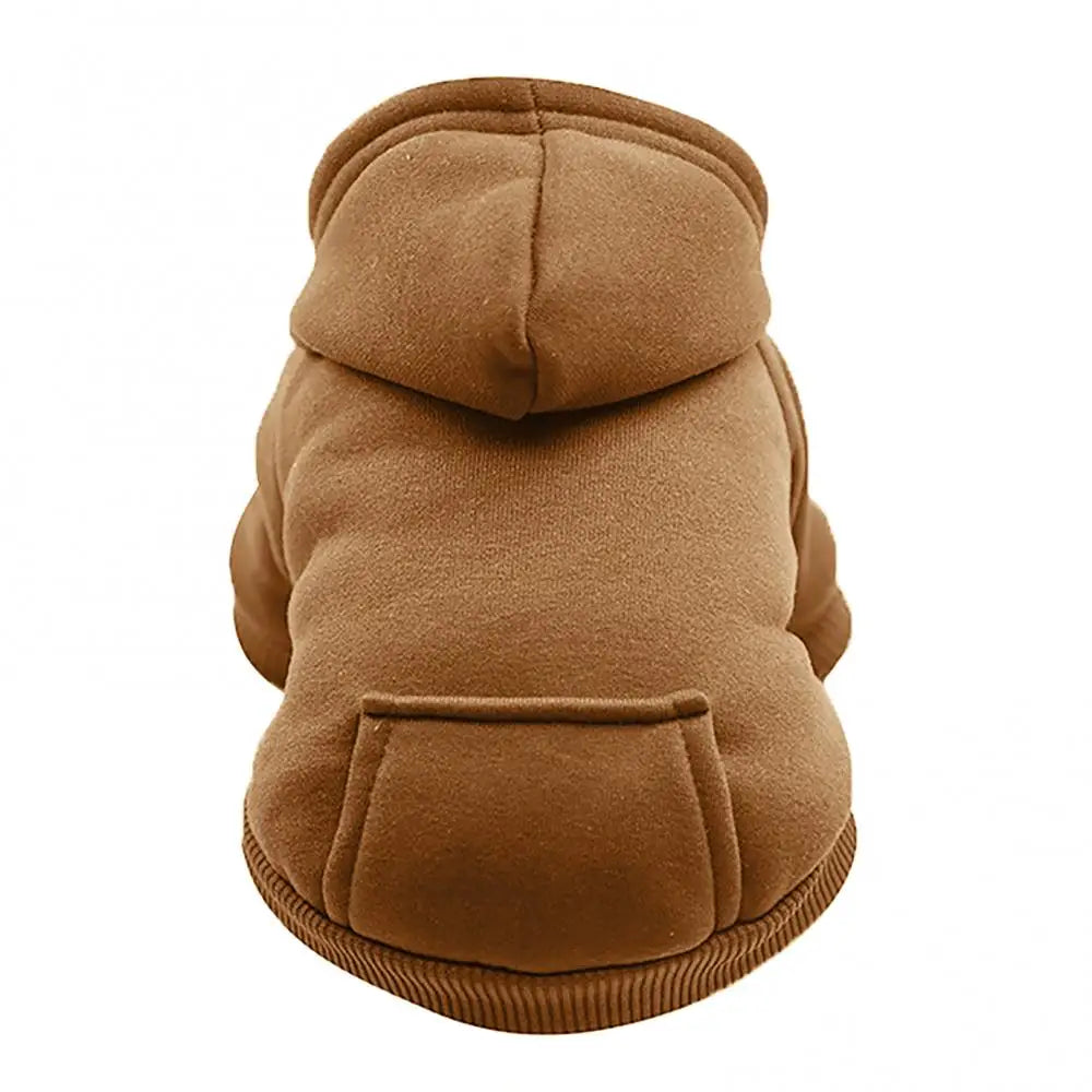 Winter Dog Hoodie Sweatshirt Jacket