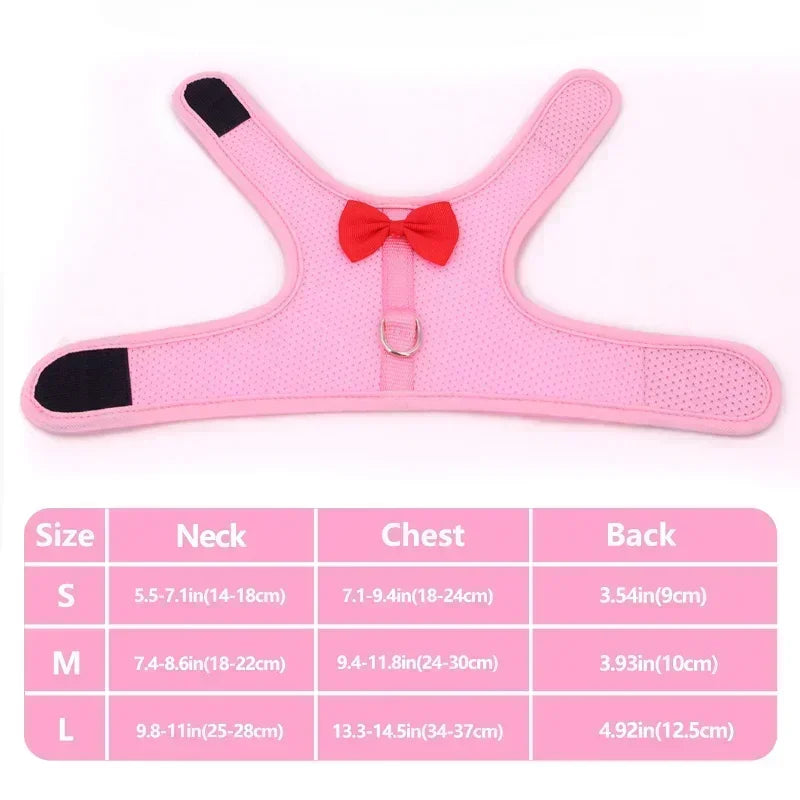 Adjustable Bunny Harness and Leash Set