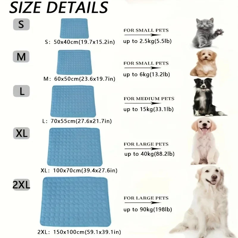 Summer Pet Ice Silk Cool Mat