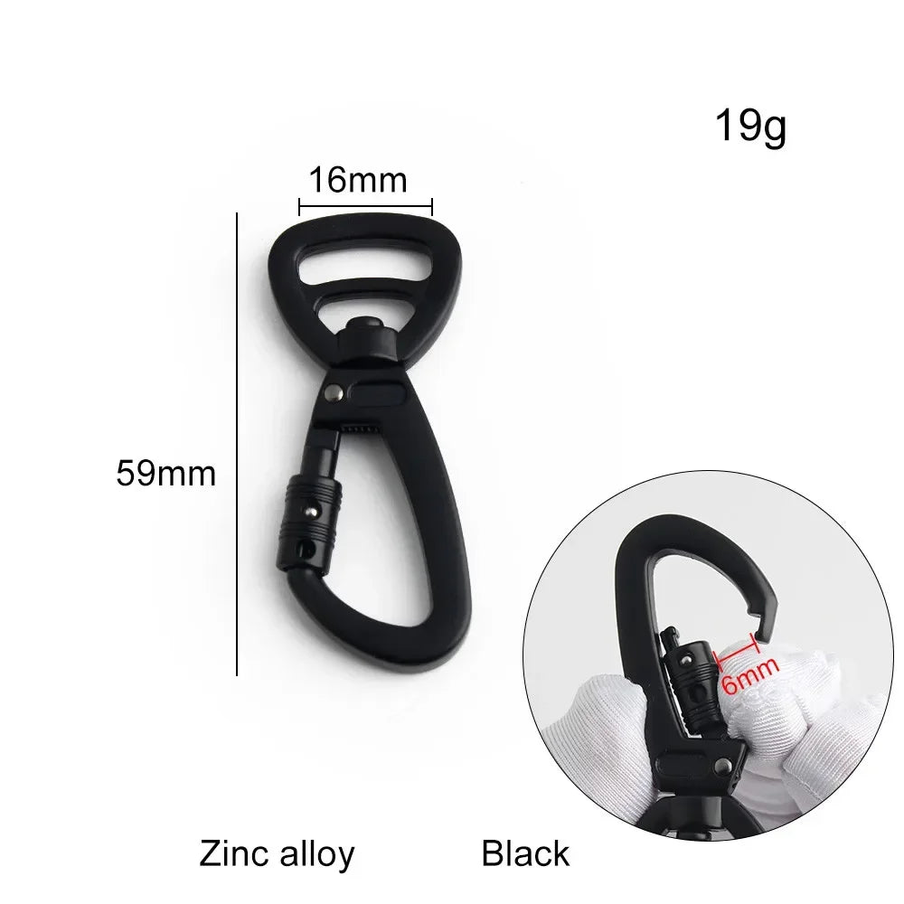 Nolvo World Auto Locking Dog Leash Carabiner Clip