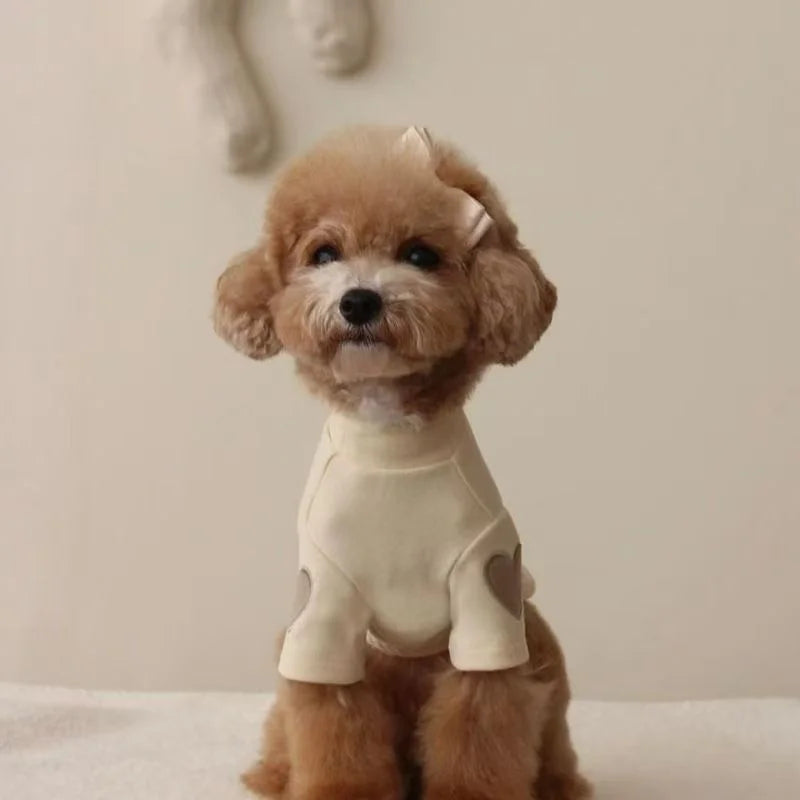 Love Winter Pet Dog Hoodie