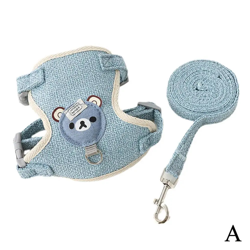KITPIPI Small Pet Vest Harness & Leash Set by High Life Style Gadgets