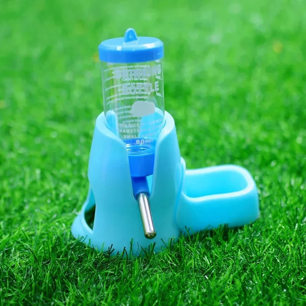 Hamster Water Feeder with Food Container