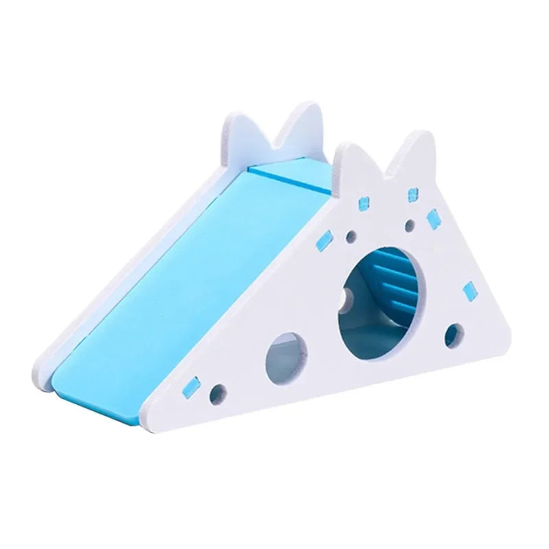 Wooden Hamster Slide Toy House